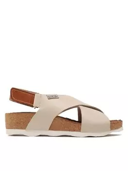 Сандалии W9E-0912 Pikolinos, экрю