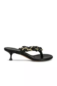 Сандалии в горошек Bottega Veneta, цвет Inkwell