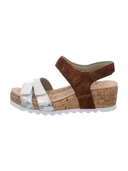 Сандалии WALDLUFER, коричневый