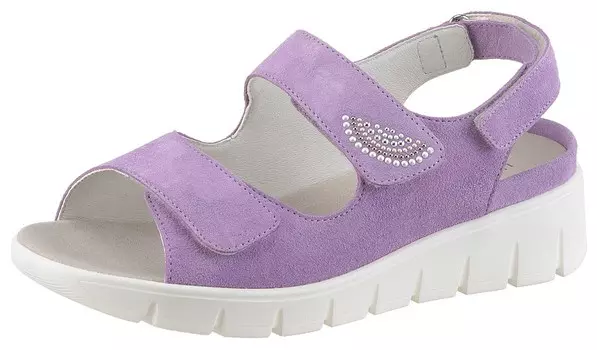 Сандалии WALDLUFER, сиреневый