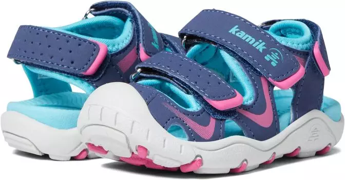 Сандалии Wander Kamik, цвет Navy/Magenta