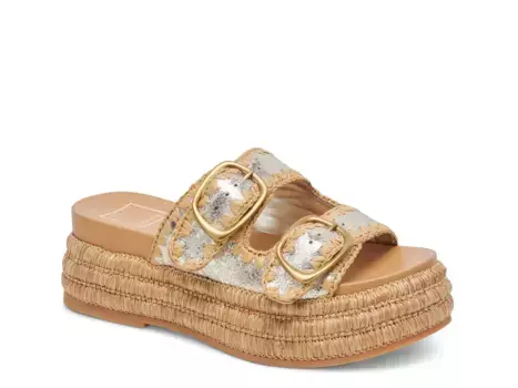 Сандалии Wanika Platform Sandal Dolce Vita, серебряный/металлик