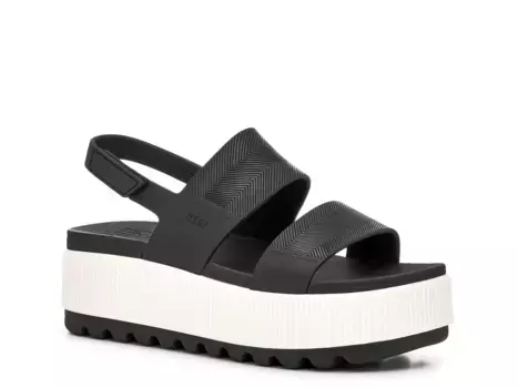 Сандалии Water Vista Higher Platform Sandal Reef, черный