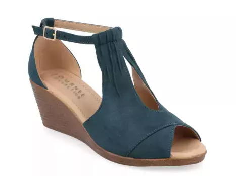 Сандалии Wedge Sandal Journee, Blue