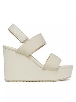 Сандалии Wedge Sandal Webbing In YW0YW01790 Calvin Klein Jeans, серый