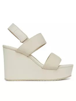 Сандалии Wedge Sandal Webbing In YW0YW01790 Calvin Klein Jeans, серый