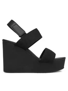 Сандалии Wedge Sandal Webbing In YW0YW01790 Calvin Klein Jeans, черный