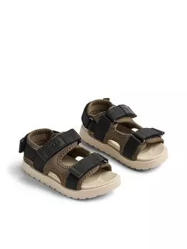 Сандалии Wheat, цвет khaki/schwarz
