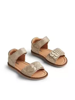 Сандалии Wheat, золотой