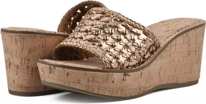 Сандалии White Mountain Charges Woven, цвет Rosegold/Met/Smooth