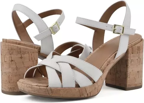 Сандалии White Mountain Dubonnet, цвет White/Burn/Smooth