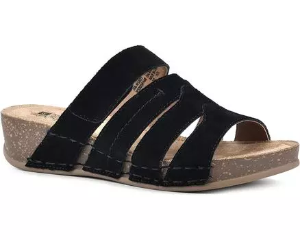 Сандалии White Mountain Fame, цвет Black/Suede