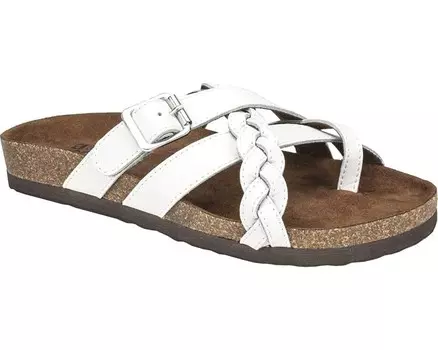 Сандалии White Mountain Harrington, цвет White/Leather