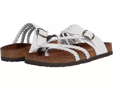 Сандалии White Mountain Hayleigh, цвет White/Leather