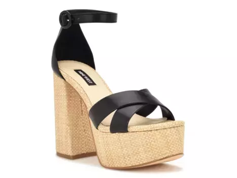 Сандалии Willie Platform Sandal Nine West, черный
