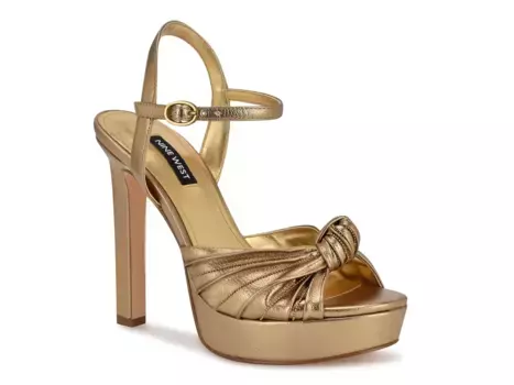 Сандалии Winne Platform Nine West, Bronze