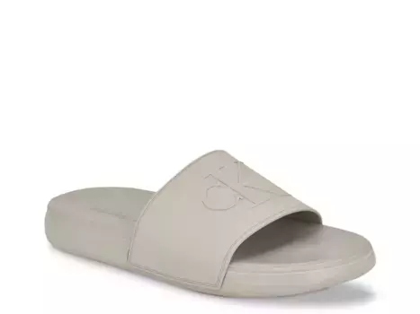 Сандалии Wiston Slide Sandal Calvin Klein, светло-серый