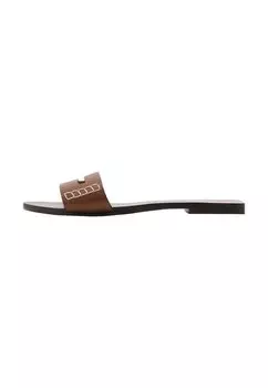 Сандалии WITH A WIDE STRAP Mango, коричневый
