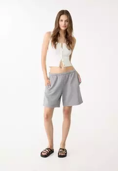 Сандалии WITH BUCKLES Stradivarius, черный