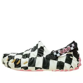 Сандалии (WMNS) Crocs x Nina Chanel Abney Pollex Clog 'White Black', белый