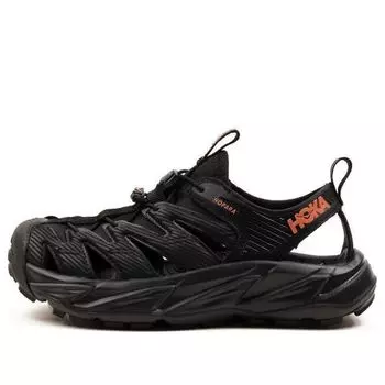 Сандалии (WMNS) HOKA ONE ONE Hopara 'Black Fusion Coral', черный