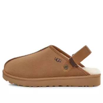 Сандалии (WMNS) UGG Lanah Clog 'Chestnut', бежевый