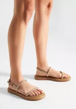 Сандалии Woden, золотой