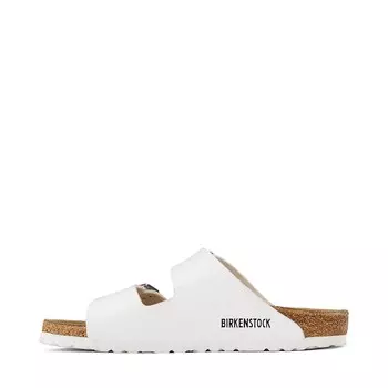 Сандалии Womens Birkenstock Arizona Slide Sandal, белый
