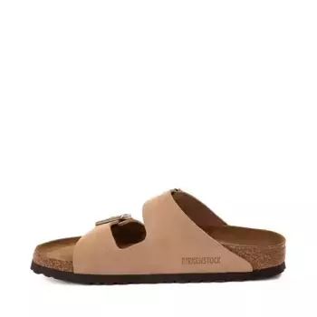 Сандалии Womens Birkenstock Arizona Soft Footbed Sandal, цвет Sandcastle