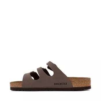 Сандалии Womens Birkenstock Florida Soft Footbed Slide Sandal, мокка