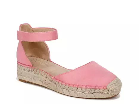 Сандалии Wren Espadrille Wedge Sandal Soul Naturalizer, розовый
