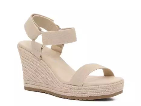 Сандалии Wynter Espadrille Wedge Sandal Anne Klein, серо-коричневый