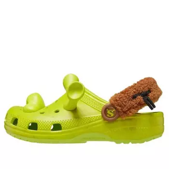 Сандалии x dreamworks x classic clog 'shrek' Crocs, зеленый