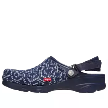 Сандалии x levi's sashiko classic all-terrain clog 'dark wash' Crocs, синий