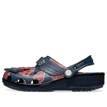 Сандалии x naruto shippuden classic clog 'itachi' Crocs, синий