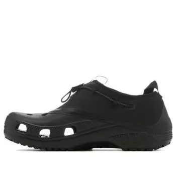 Сандалии x satisfy classic clog 'black' Crocs, черный