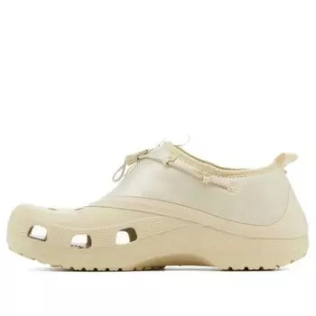 Сандалии x satisfy classic clog 'bone' Crocs, белый
