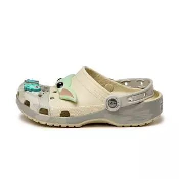 Сандалии X Star Wars Classic Clog *Grogu* Crocs, белый