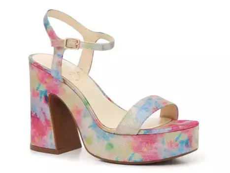 Сандалии Xilka Sandal Jessica Simpson, цвет pink_blue_multicolorabstractprintfabric