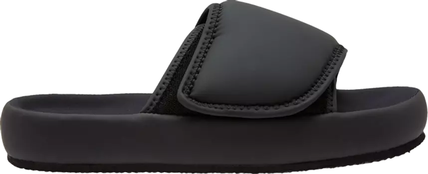 Сандалии Yeezy Season 7 Nylon Slipper Graphite, черный