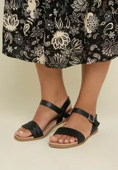 Сандалии Yours Clothing, антрацит