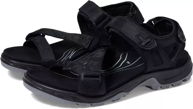 Сандалии Yucatan Coast Sandal ECCO Sport, цвет Black/Black