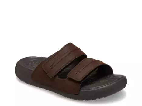Сандалии Yukon Vista II Slide Sandal Crocs, цвет espresso