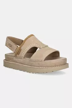 Сандалии замшевые Goldenstar Regenerate Ugg, бежевый