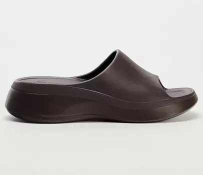 Сандалии Zara Flatform Sporty, коричневый