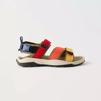 Сандалии Zara Multicoloured Strap, мультиколор