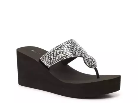 Сандалии Zarita Wedge Sandal Kelly & Katie, черный