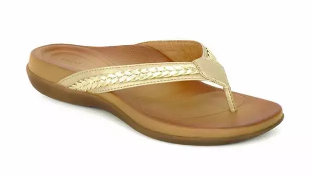 Сандалии женские Aetrex, цвет champagne