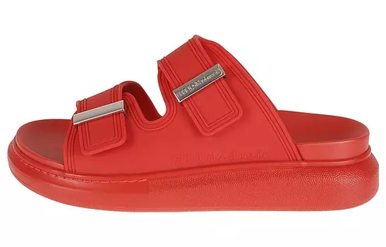 Сандалии женские Alexander Mcqueen, красный