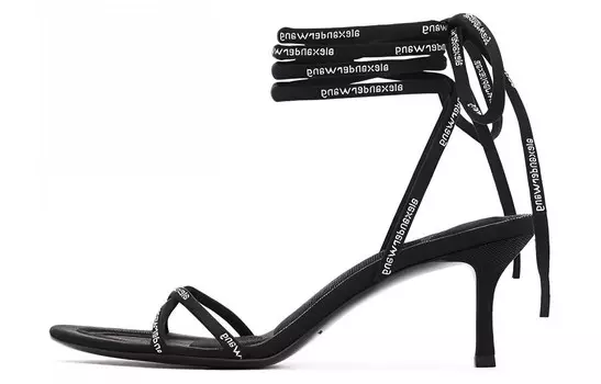 Сандалии женские Alexander Wang, черный / белый